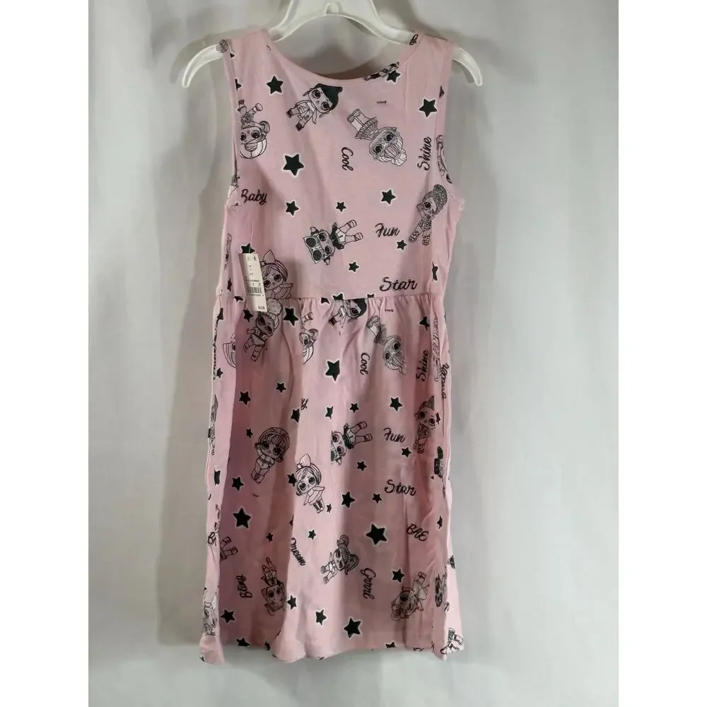 LOL Surprise Girls Dress, Pink, Sz S (6/6X), NWT